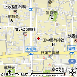 茨城県筑西市甲272-1周辺の地図
