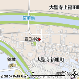 石川県加賀市大聖寺上福田町ニ29-3周辺の地図