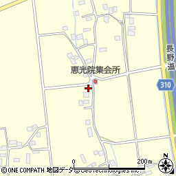 長野県安曇野市豊科南穂高1942周辺の地図