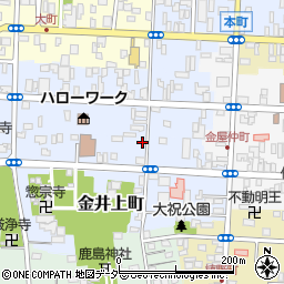 栃木県佐野市金井上町2511周辺の地図