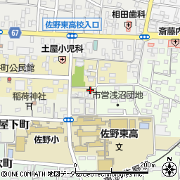 栃木県佐野市亀井町15-10周辺の地図