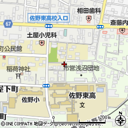 栃木県佐野市亀井町15-11周辺の地図