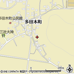 栃木県足利市多田木町499周辺の地図