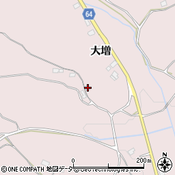 茨城県石岡市大増2636周辺の地図