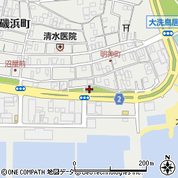 明神町集会所周辺の地図