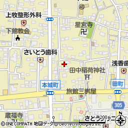 茨城県筑西市甲272-4周辺の地図