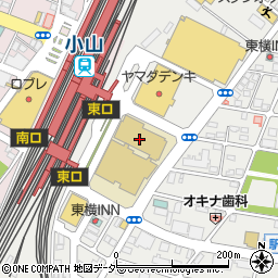 白鴎大学本キャンパス　白鴎ホール周辺の地図