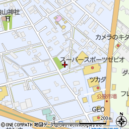 栃木県足利市堀込町2489-3周辺の地図