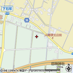 栃木県小山市萩島100-7周辺の地図