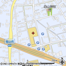 栃木県足利市堀込町265周辺の地図