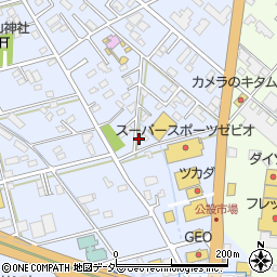 栃木県足利市堀込町2494-2周辺の地図