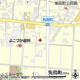 栃木県佐野市免鳥町472周辺の地図