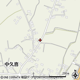 栃木県小山市中久喜827周辺の地図