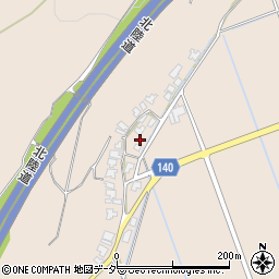 石川県加賀市大聖寺下福田町ト周辺の地図