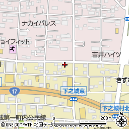 群馬県高崎市下之城町172-24周辺の地図