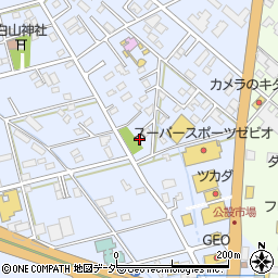 栃木県足利市堀込町2497-2周辺の地図