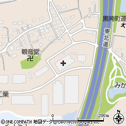 コマツ栃木株式会社　佐野支店周辺の地図
