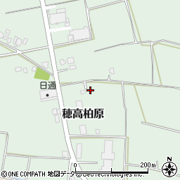 長野県安曇野市穂高柏原4572周辺の地図