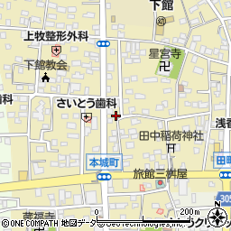 茨城県筑西市甲273-17周辺の地図