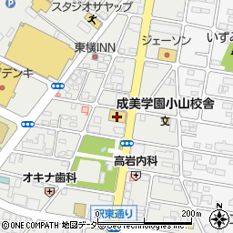 株式会社やまや　小山駅東店周辺の地図