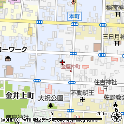 栃木県佐野市天明町2579周辺の地図