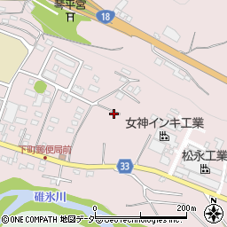 松井田バラ園周辺の地図