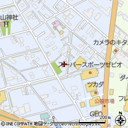 栃木県足利市堀込町2497-1周辺の地図