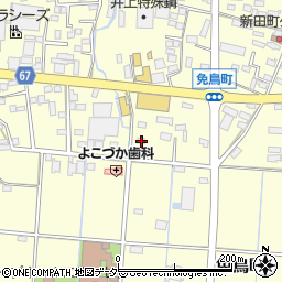 栃木県佐野市免鳥町564周辺の地図