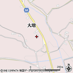 茨城県石岡市大増2633周辺の地図