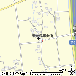 長野県安曇野市豊科南穂高1944-8周辺の地図