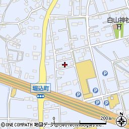 栃木県足利市堀込町264-5周辺の地図