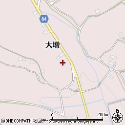 茨城県石岡市大増2632周辺の地図