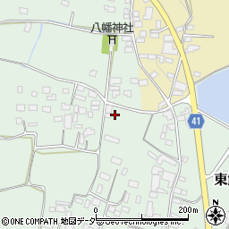 茨城県桜川市東飯田547周辺の地図