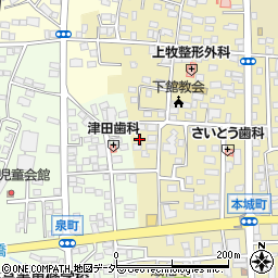 茨城県筑西市甲217-2周辺の地図