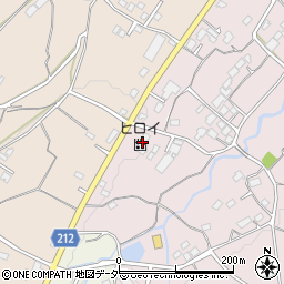 ヒロイ間仁田工場周辺の地図