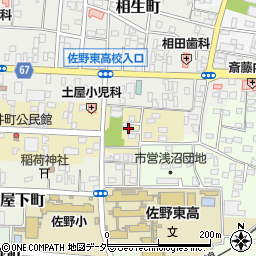 栃木県佐野市亀井町16-1周辺の地図