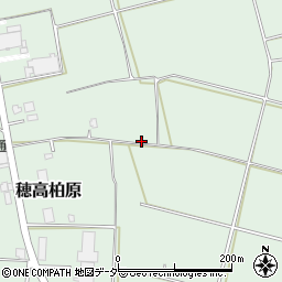 長野県安曇野市穂高柏原3304周辺の地図