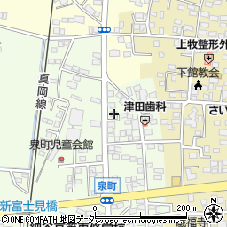茨城県筑西市乙492-38周辺の地図