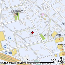 栃木県足利市堀込町129-1周辺の地図