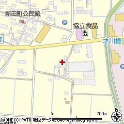 栃木県佐野市免鳥町112周辺の地図