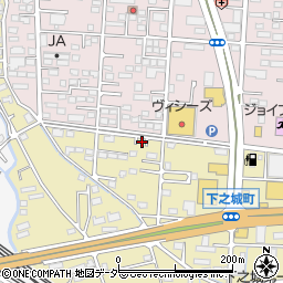 群馬県高崎市下之城町143-4周辺の地図