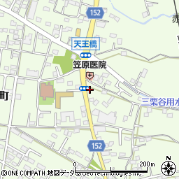 栃木県足利市福居町992-3周辺の地図