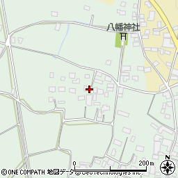茨城県桜川市東飯田538周辺の地図