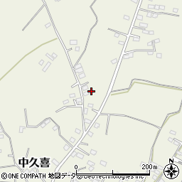 栃木県小山市中久喜725-1周辺の地図