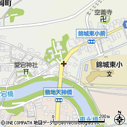 石川県加賀市大聖寺天神下町周辺の地図