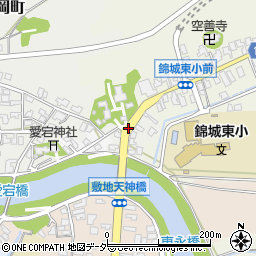石川県加賀市大聖寺天神下町周辺の地図