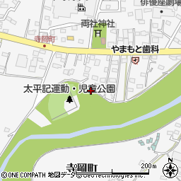 栃木県足利市寺岡町周辺の地図