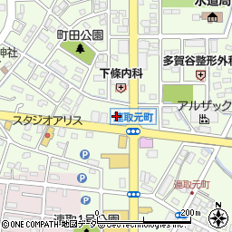 ほけんの窓口　伊勢崎店周辺の地図