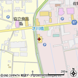 ライブガーデン佐野周辺の地図