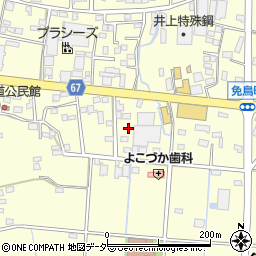 栃木県佐野市免鳥町575周辺の地図